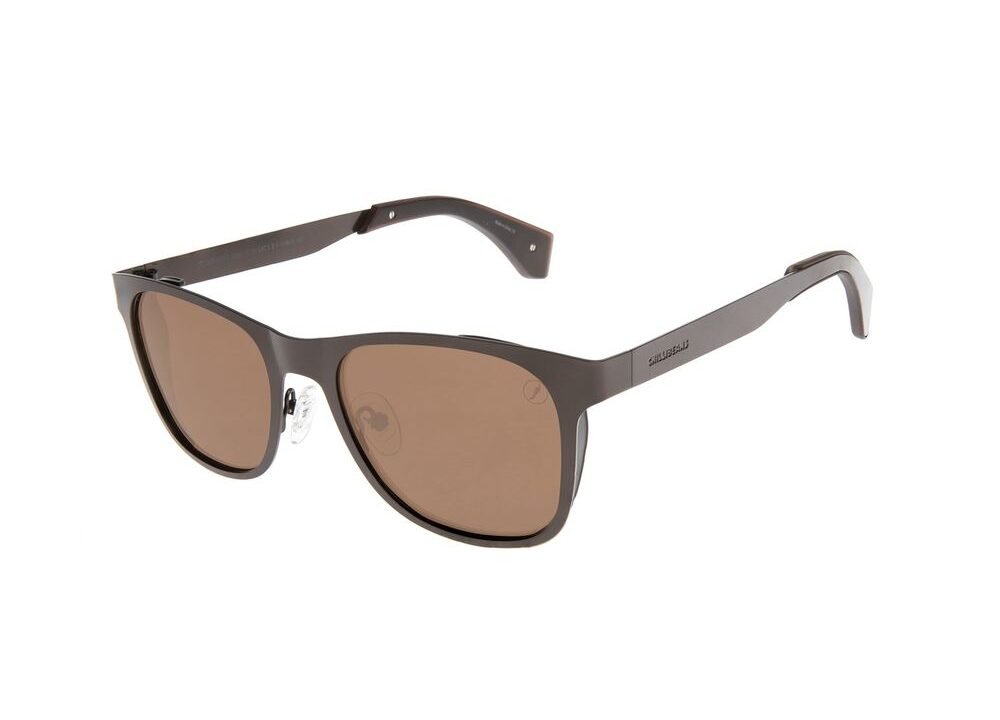 Óculos de Sol Masculino MC Daniel Quadrado Flap Falcão Marrom – Estilo e Proteção Chilli Beans