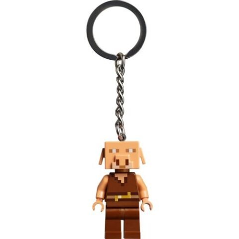 LEGO® Minecraft – Chaveiro Piglin: Diversão e Praticidade para Fãs de Minecraft
