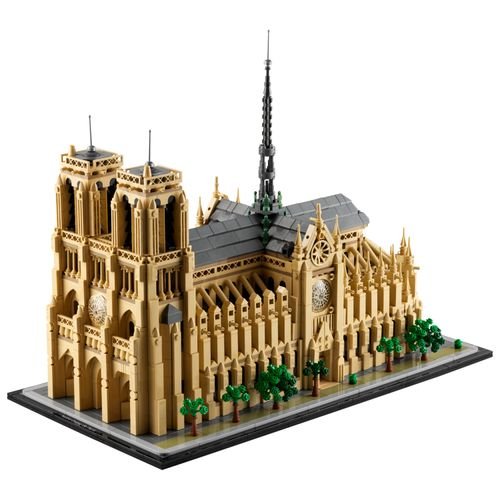 LEGO® Architecture Notre Dame de Paris: Construa um Ícone da História