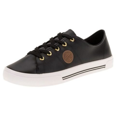 Tênis Feminino Casual Moleca – 5667302 PRETO 34: Conforto e Estilo no Seu Dia a Dia