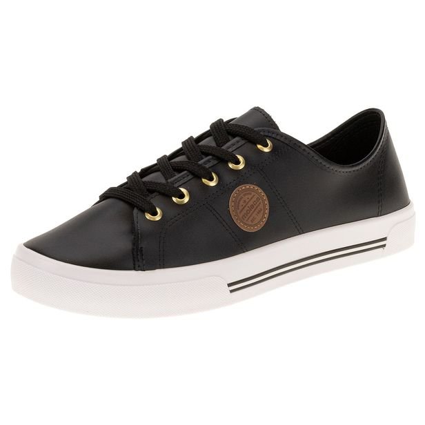 Tênis Feminino Casual Moleca – 5667302 PRETO 34: Conforto e Estilo no Seu Dia a Dia