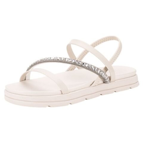 Sandália Feminina Flat Moleca – Conforto e Estilo no Seu Dia a Dia