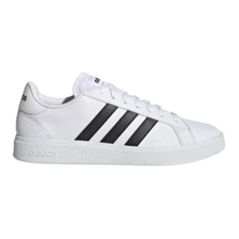 Tênis Adidas Grand Court Base 2.0 Masculino Branco – Estilo e Conforto para o Dia a Dia