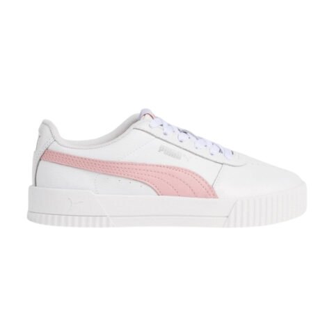 Tênis Puma Carina L BDP Feminino Branco e Rosa – Conforto e Estilo para o Dia a Dia