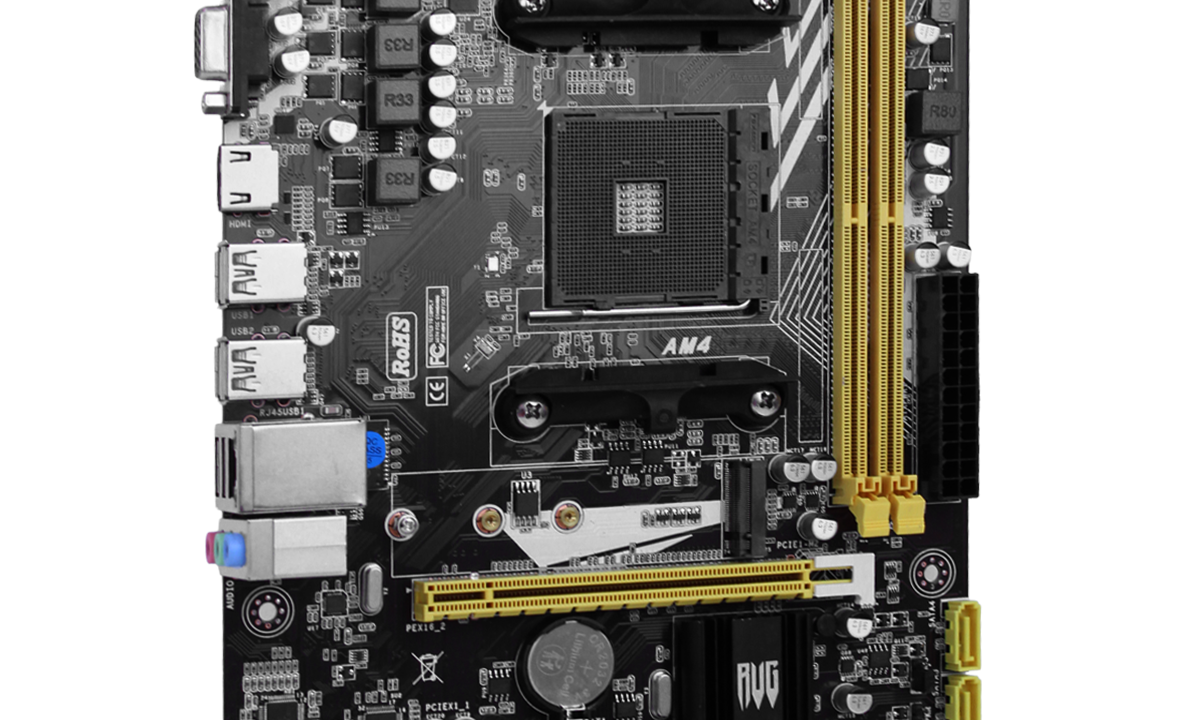 Placa Mãe AMD A320 AM4 Revenger Micro-ATX DDR4 32GB NVMe SATA 6Gb/s – KP-A320