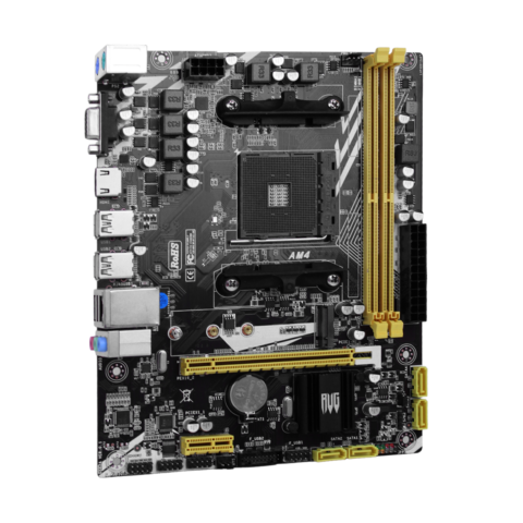Placa Mãe AMD A320 AM4 Revenger Micro-ATX DDR4 32GB NVMe SATA 6Gb/s – KP-A320