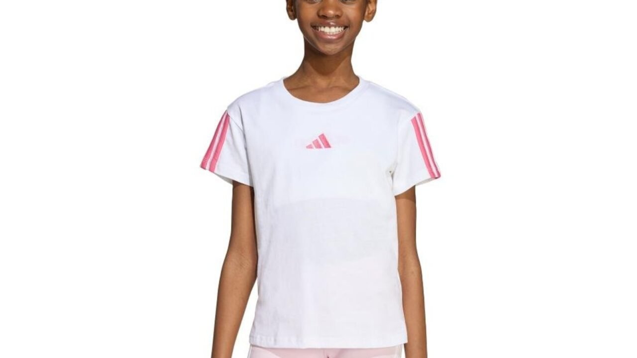 Camiseta Essentials adidas Sportswear Branco – Conforto e Versatilidade para o Dia a Dia