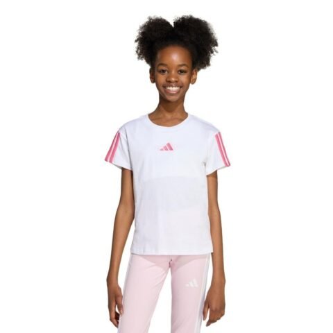 Camiseta Essentials adidas Sportswear Branco – Conforto e Versatilidade para o Dia a Dia