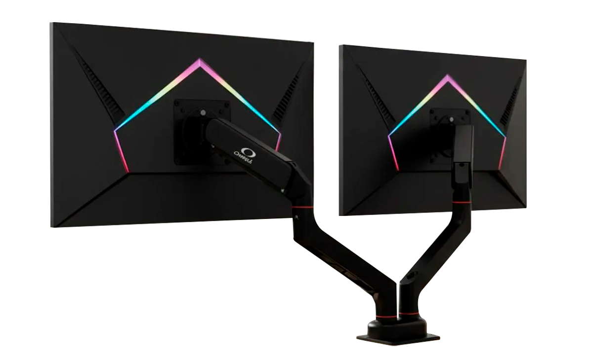 Suporte Duplo Para Monitor Onistek 13’’ a 32’’ com Pistão a Gás e VESA