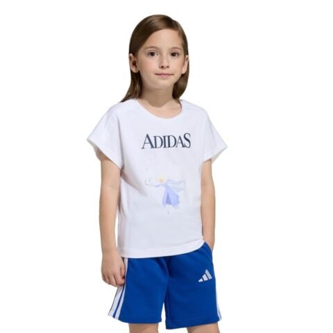 Camiseta adidas Disney Frozen: conforto e magia para seu filho