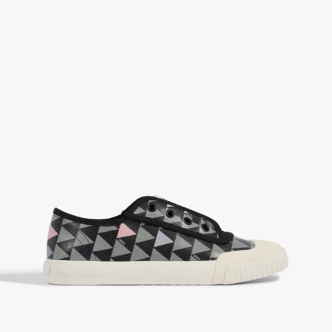 Tênis Smash Triangle Preto e Branco | Schutz – Estilo e Conforto para o Dia a Dia