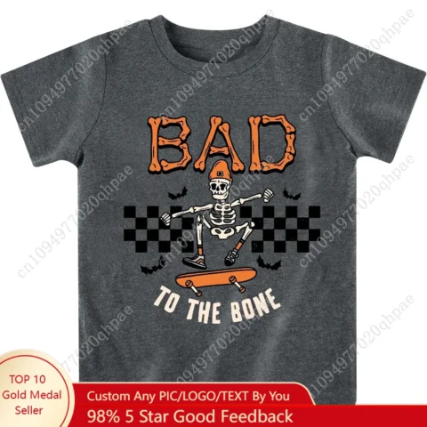 Camiseta Halloween Infantil Pumpkin Ghost – Desconto de 23% no Aliexpress BR