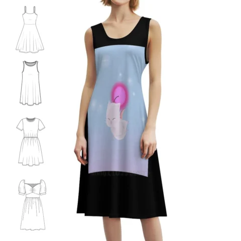 Vestido Elegante Moghome para Festa – Estilo A-Line com Várias Opções