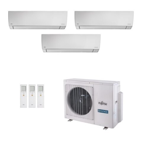 Ar-Condicionado Multi Split Inverter Fujitsu 23.000 Quente/Frio 220V – Conforto para 3 Ambientes