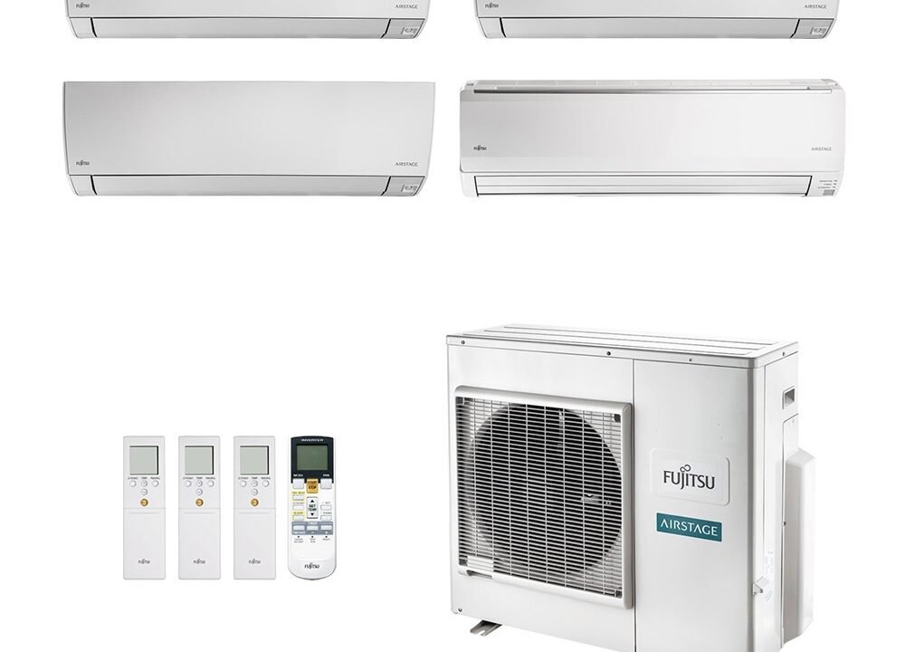Ar-Condicionado Multi Split Inverter Fujitsu 35.000 Quente/Frio 220V