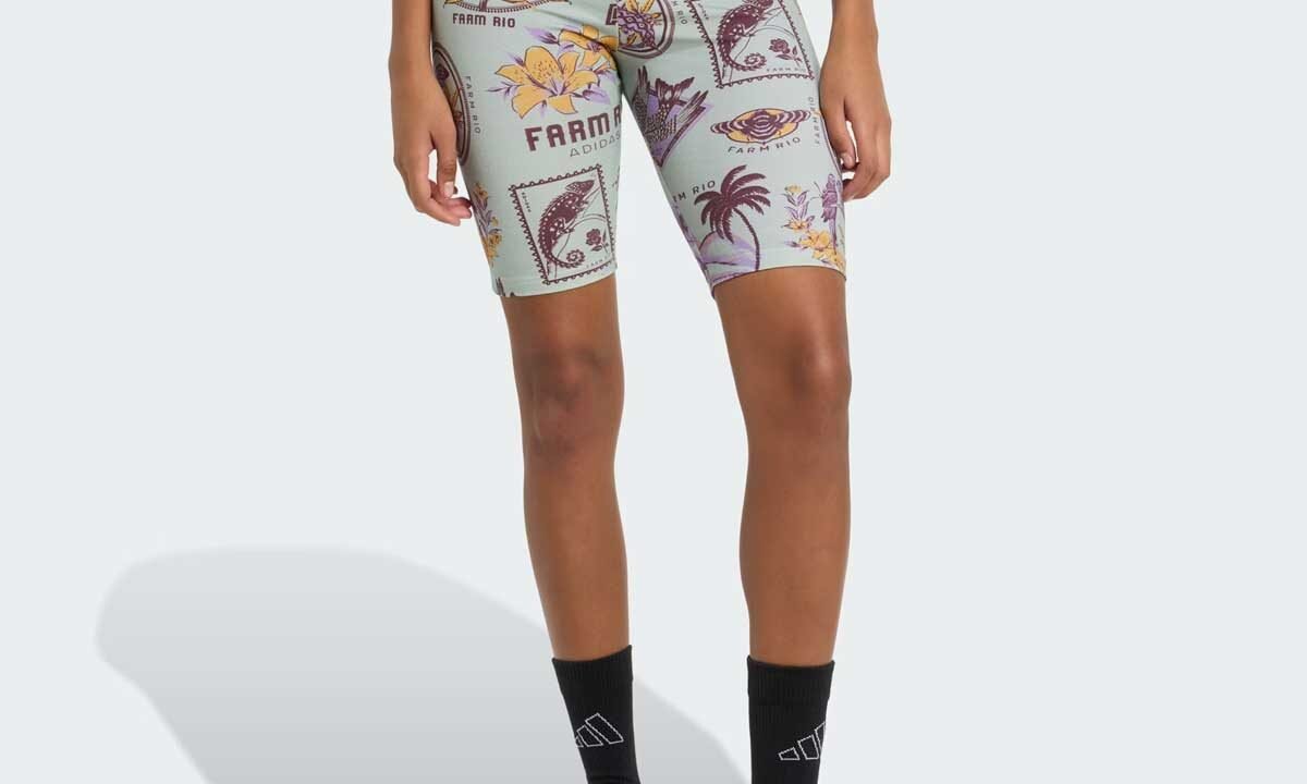 Bermuda Adidas Farm Biker Feminina Cinza: Conforto e Estilo para Ciclismo