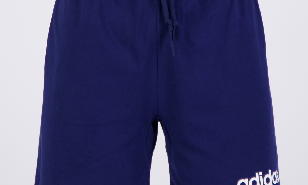 Bermuda Adidas Lin SJ Azul e Branca: Conforto e Estilo para seu Dia a Dia