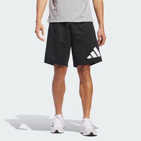Bermuda Adidas Logo I Preta e Branca: Conforto e Estilo para Seu Treino