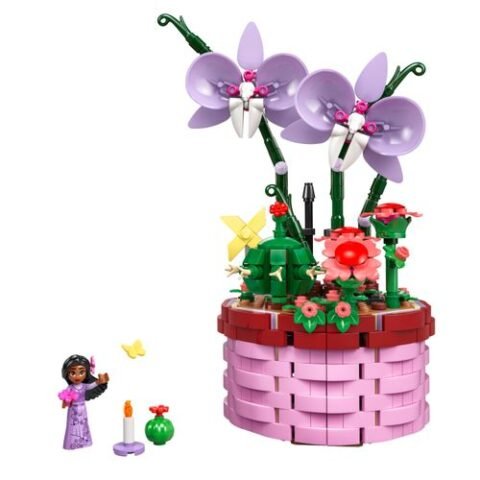 LEGO® Disney – Vaso de Isabela: Brinquedo Criativo para Fãs da Disney a partir de 9 anos