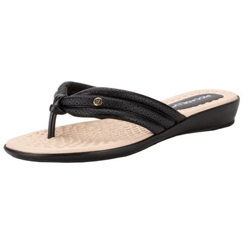 Tamanco Feminino Flat Piccadilly 500371 Preto 34: Conforto e Estilo para o Seu Dia a Dia