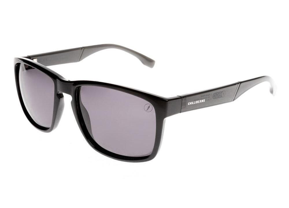 Óculos de Sol Masculino Eco Quadrado Preto Polarizado Chilli Beans