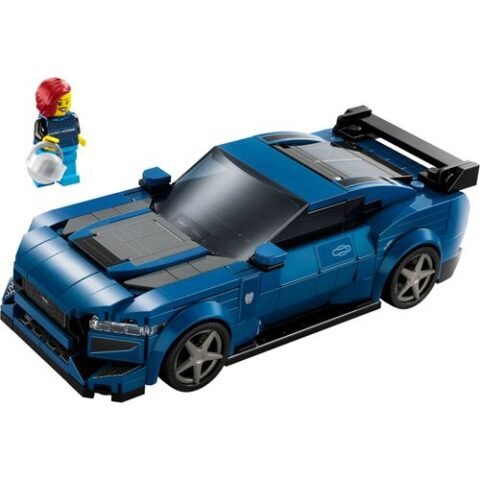 LEGO® Speed Champions Ford Mustang Dark Horse: diversão e detalhes autênticos para fãs de carros