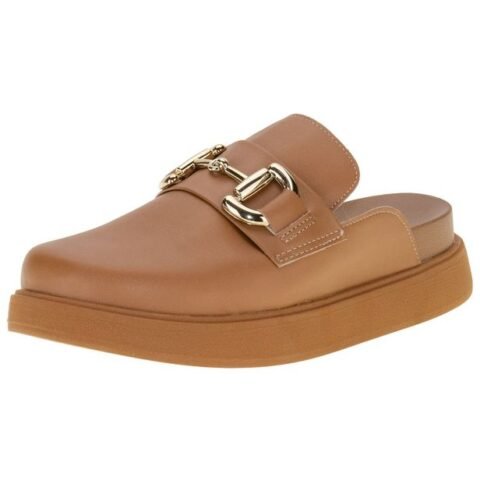 Sapato Feminino Mule Vizzano 1434104 Caramelo 34: Conforto e Estilo para o Seu Dia a Dia