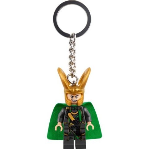 LEGO® Marvel – Chaveiro do Loki: Estilo e Diversão para Fãs de Super-Heróis