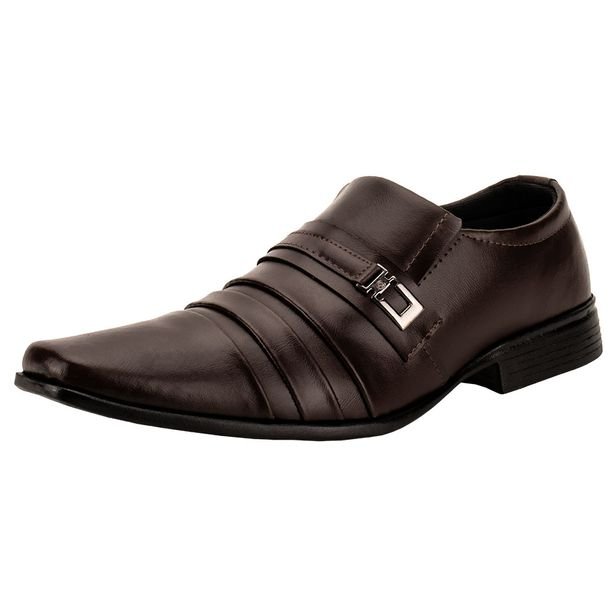 Sapato Masculino Social Mais Leve 902 CAFÉ 37 – Conforto e Elegância
