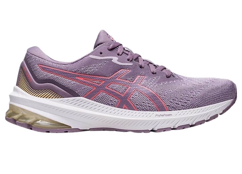 Tênis Asics GT 1000 11 Feminino Lilás – Conforto e Suporte para Seu Treino